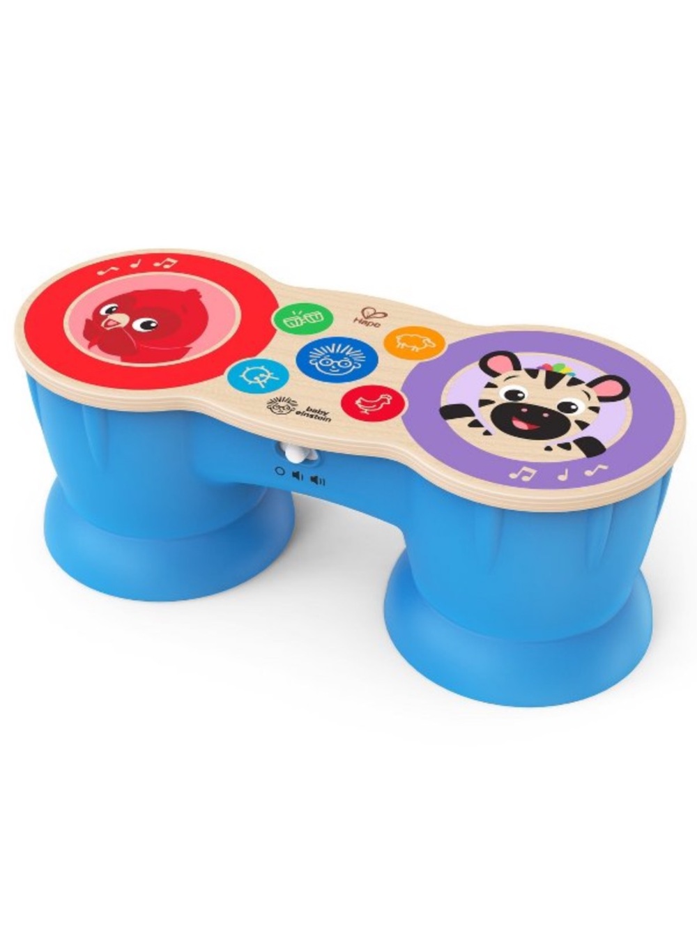 Baby Einstein Upbeat Tunes Magic Touch Wooden Drum Musical Toy